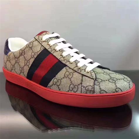 gucci red shoes|gucci shoes red and black.